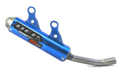 Dep Ljuddämpare Depy2132 Yamaha Yz125 2022-2024 Shorty Silver