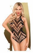 Go Hotter - See Through Teddy - Black