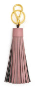 Reflekterande tofs soft rosa
