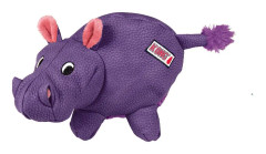 KONG Leksak Phatz Hippo Lila M 22cm