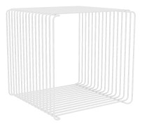 Montana - Panton Wire Single hylla, djup 34,8 cm - Snow - Hyllsystem - Verner Panton - Vit - Metall
