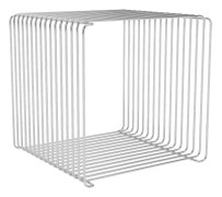Montana - Panton Wire Single hylla, djup 34,8 cm - Chrome - Hyllsystem - Verner Panton - Silver - Metall