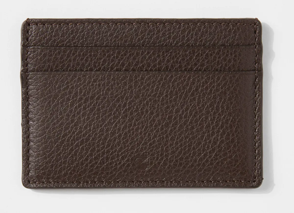 Full-Grain Leather Card Holder