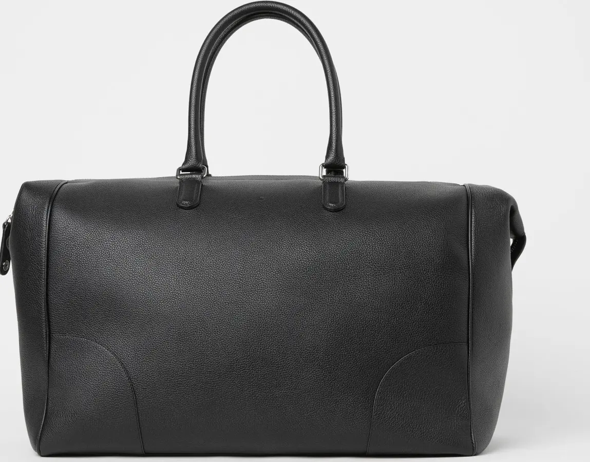 Full-Grain Leather Weekend Bag