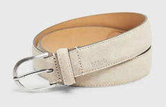 Bläck Carl belt Accessoarer BEIGE Herr 90