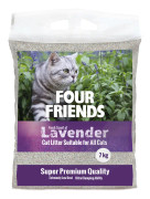 Lavender kattsand - 7 kg