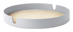 Normann Copenhagen Salon Tray Ø40 Grey