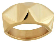 Edblad Peak rivet ring gold Accessoarer GOLD Dam XS