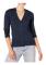 Essentials cardigan - WAE35007FL18-Nav-L - Amazon Lättviktskofta med V-ringad (Plus Size Tillgänglig) Dam