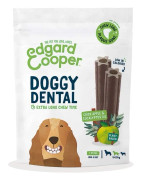 EDGARD & amp; COOPER DOGGY DENTAL - APPLE & amp; EUCALYPTUS - MEDIUM - 7 STICK