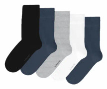 Björn Borg Essential Socks 5-pack Multi, 36-40