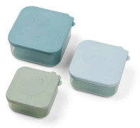 Done By Deer Snack Box 3-pack Deer Friends (Blue)