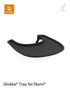 Stokke Matbricka till Nomi Matstol (Black)