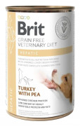 Brit Veterinary Diet Dog Hepatic Grain Free Turkey & Pea 400 g
