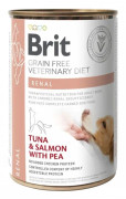 Brit Veterinary Diet Dog Renal Grain Free Tuna, Salmon & Pea 400 g