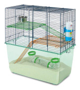 Savic Habitat gerbil&hamster 26x52x52,5 blå wire