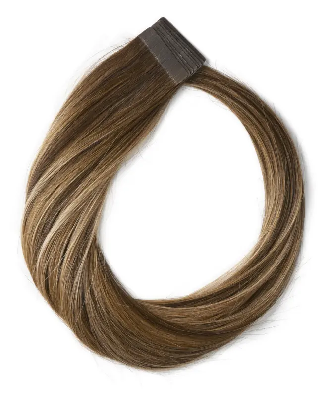 Rapunzel of Sweden Premium Tape Extensions - Classic 4 Hazelnut Caramel Balayage B2.3/5.0 50