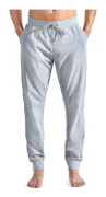 Bread and Boxers Pyjama Pants Grå ekologisk bomull Medium Herr