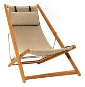 Vilstol H55 från Skargaarden Teak/Natur (Inomhus)