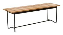 Skargaarden Grinda Bench, teakbänk