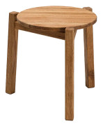 Skargaarden Djurö, loungebord i teak, 2 storlekar (Produkt: Diameter 42 cm, höjd