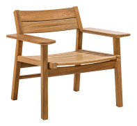 Skargaarden Djurö loungestol i teak, 2 modeller (Produkt: Teak med teaksits)