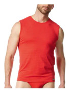 Bruno Banani Check Line 2 0 Tanktop Röd polyamid Small Herr