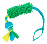 Trixie Bungee Tugger with tennisball, polyester, 85 cm