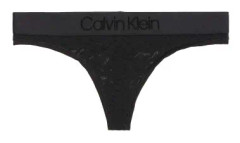 Calvin Klein Trosor 3P Intrinsic Coordinate Thong Svart Large Dam