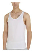 Calvin Klein 2P Modern Cotton Stretch Tank Vit bomull X-Small Herr