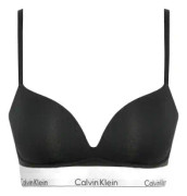 Calvin Klein BH Plunge Push Up Bra Svart D65 Dam
