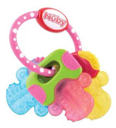 Nuby Bitleksak IcyBite Nycklar (Rosa)