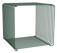 Montana - Panton Wire Single hylla, djup 34,8 cm - Pine - Hyllsystem - Verner Panton - Grön - Metall