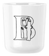Moomin ABC mugg - B 0.2 l. Moomin white