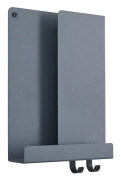 Muuto Folded hylla mini Blue grey