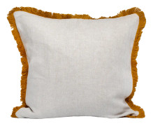 Mille Notti - Pienza Kuddfodral - Beige/Gul, 40x80 - Prydnadskuddar & kuddfodral
