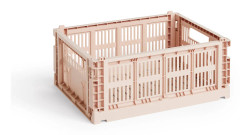 HAY - HAY Colour Crate M - Powder - Småförvaring - Beige