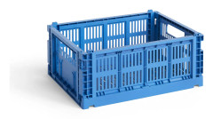 HAY - HAY Colour Crate M - Electric blue - Småförvaring - Blå