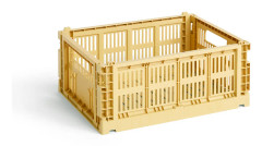 HAY - HAY Colour Crate M - Golden Yellow - Småförvaring - Gul