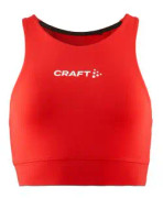 Craft Rush 2 0 Crop Top W Röd Medium Dam