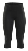 Craft Rush Capri W Svart polyester XX-Large Dam