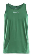 Craft Rush Singlet M Mörkgrön polyester X-Small Herr