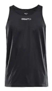 Craft Rush Singlet M Svart polyester X-Large Herr