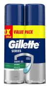 Gillette Series Gel Twinpack 2 x 200 ml