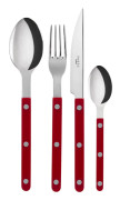 SABRE Paris Bistrot bestick shiny 24 delar Burgundy