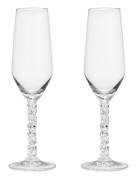 Orrefors Carat champagneglas 24 cl 2-pack Klar