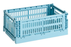 HAY - HAY Colour Crate S - Light blue - Småförvaring - Blå