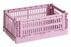HAY - HAY Colour Crate S - Dusty rose - Småförvaring - Rosa