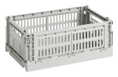 HAY - HAY Colour Crate S - Light grey - Småförvaring - Grå