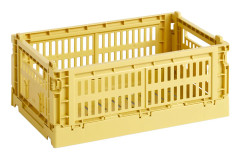 HAY - HAY Colour Crate S - Dusty yellow - Småförvaring - Gul